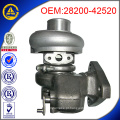 Venda quente TDO4-10T / 4 28200-42520 turbo para o motor de Hyundai D4BF